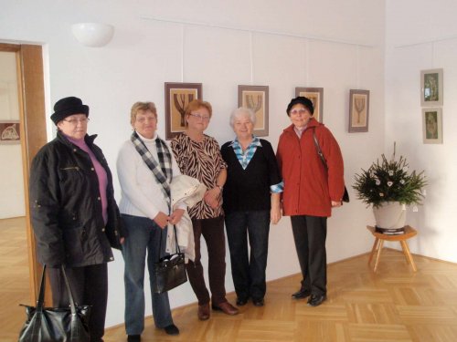 Klub dobré pohody - Výlet na výstavu paličkovaných krajek v Uh. Ostrohu - 30.11.2010